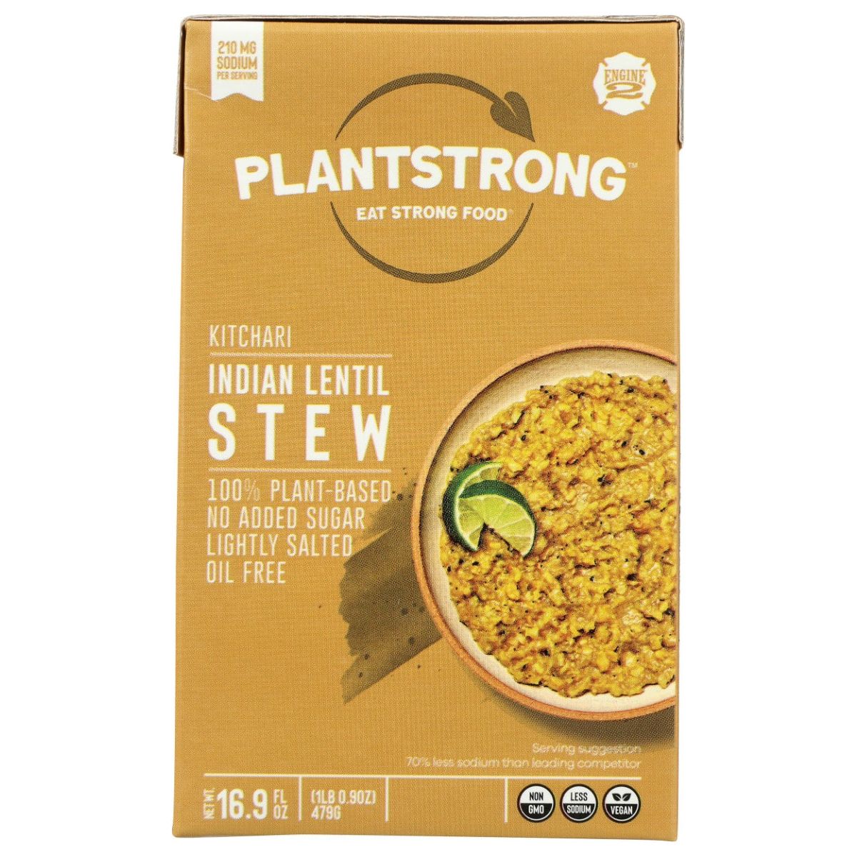 PLANTSTRONG: Kitchari Indian Lentil Stew, 16.9 fo