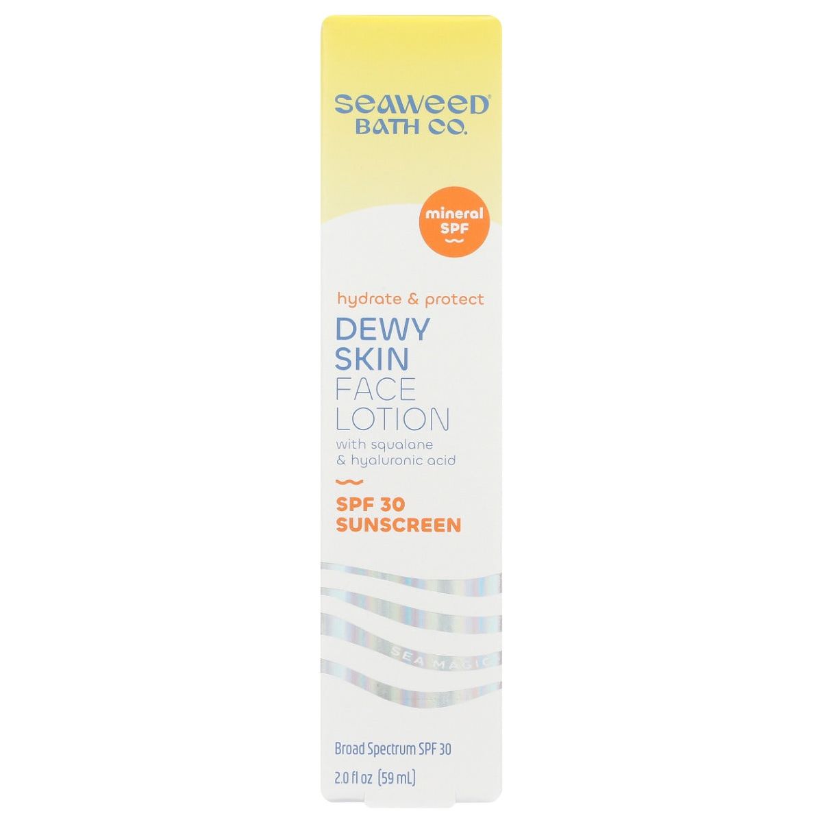 SEAWEED BATH COMPANY: Dewy Skin Face Lotion SPF 30, 2 fo