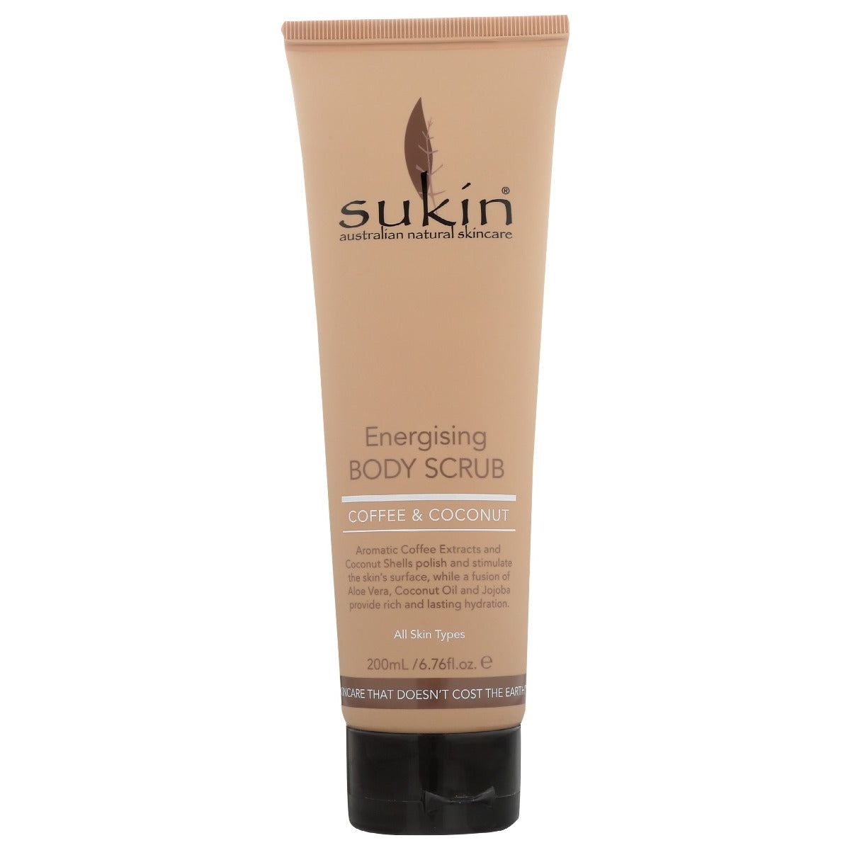 SUKIN: Coffee & Coconut Energising Body Scrub, 6.76 oz