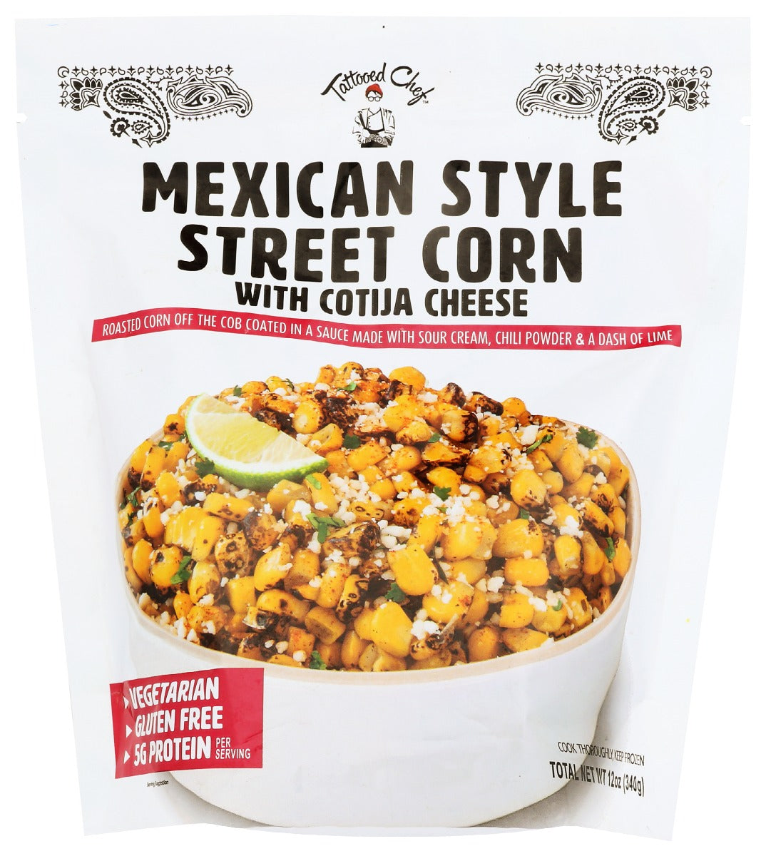 TATTOOED CHEF: Mexican Style Street Corn, 12 oz