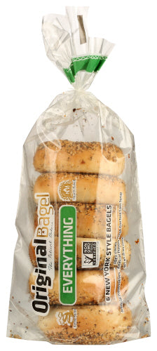 ORIGINAL BAGEL: Bagel Everything Unsliced, 25.5 oz