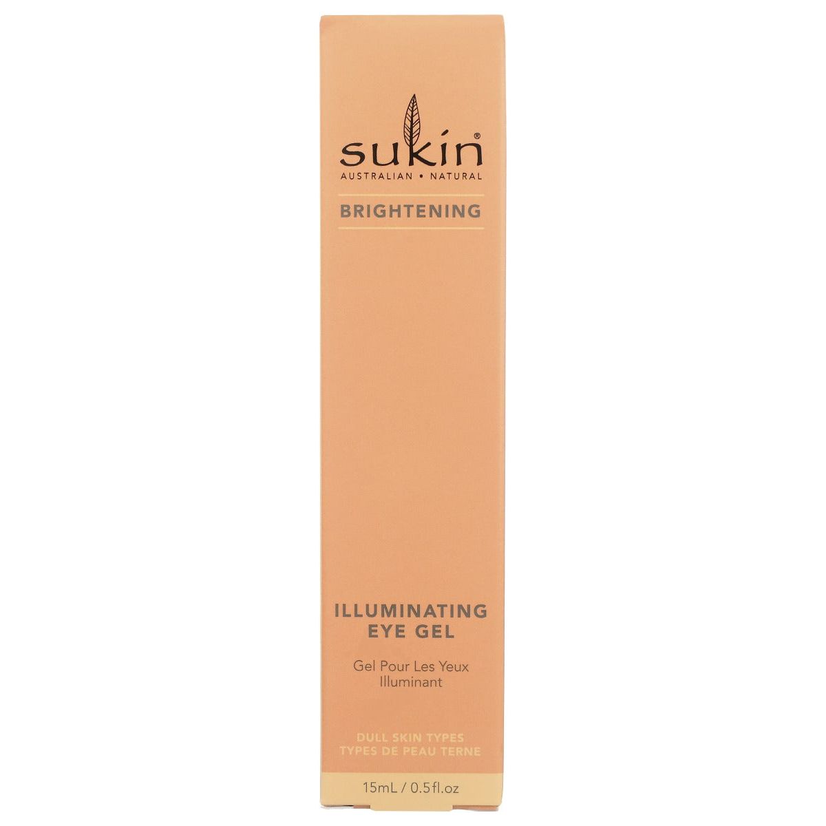 SUKIN: Brightening Illuminating Eye Gel, 0.5 fo