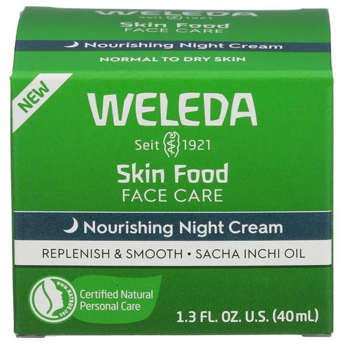 WELEDA: Nourishing Night Cream Face Care, 1.3 fo