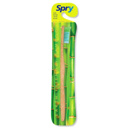 SPRY: Toothbrush Bamboo, 1 ea