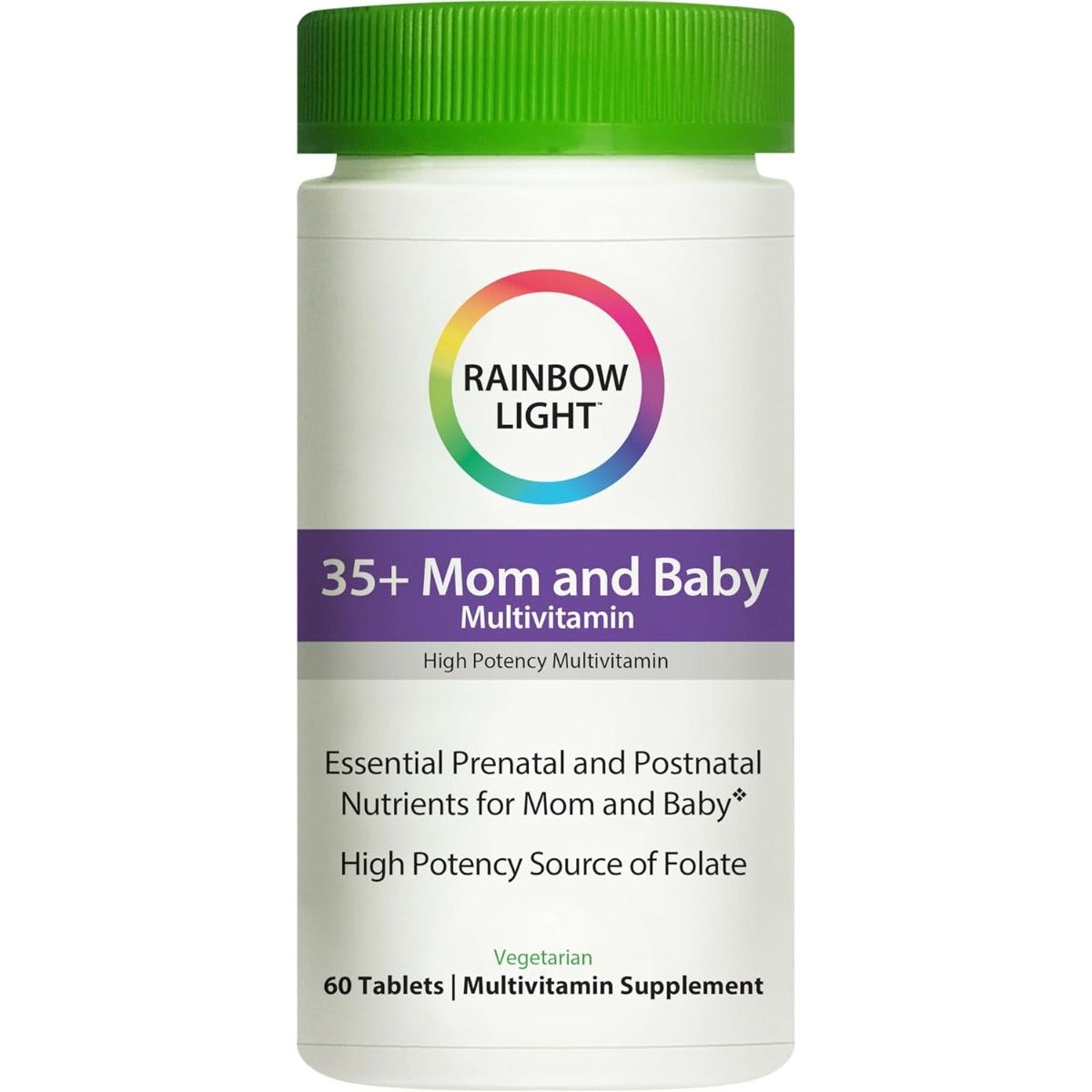 RAINBOW LIGHT: 35 Plus Mom And Baby Multivitamin, 60 pc