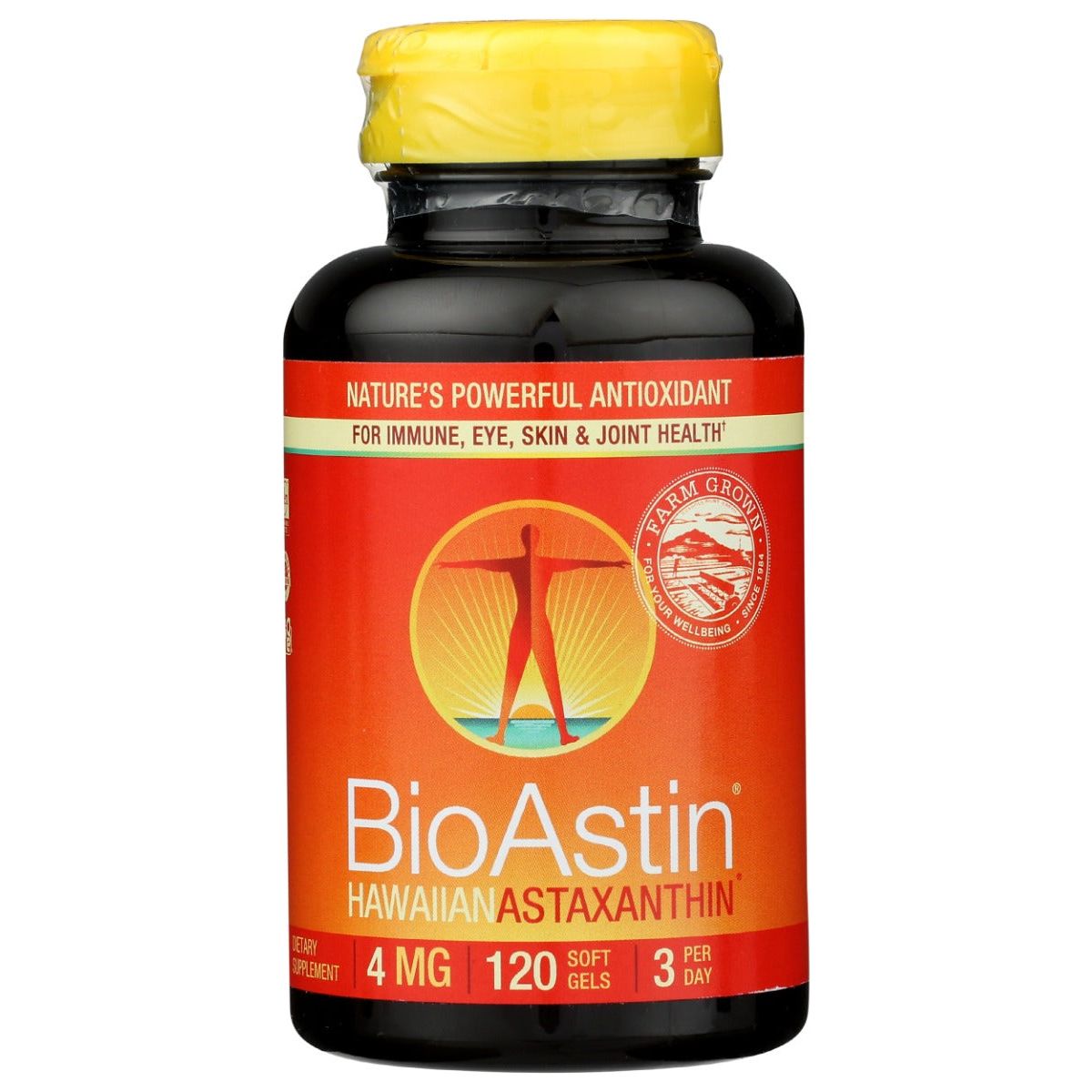 NUTREX: BioAstin Hawaiian Astaxanthin 4 mg, 120 sg