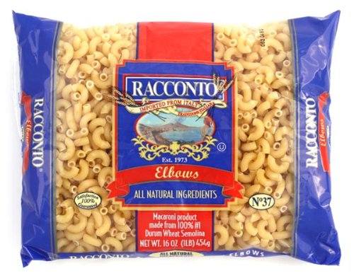 RACCONTO: Elbows Macaroni, 16 oz