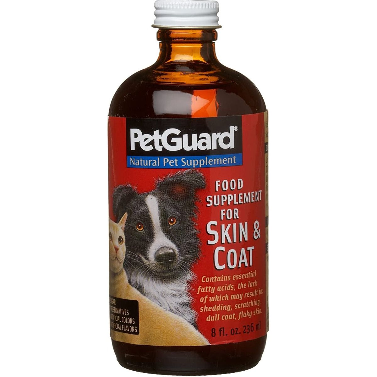 PETGUARD: Food Supplement for Skin & Coat, 8 oz