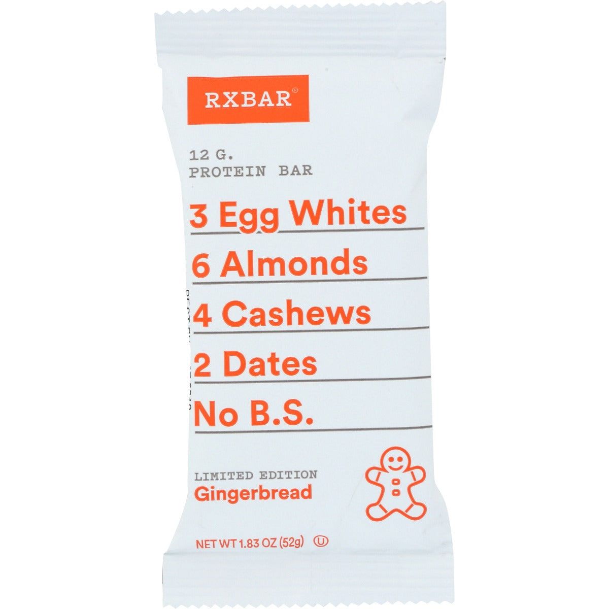 RXBAR: Gingerbread Bar, 1.83 oz