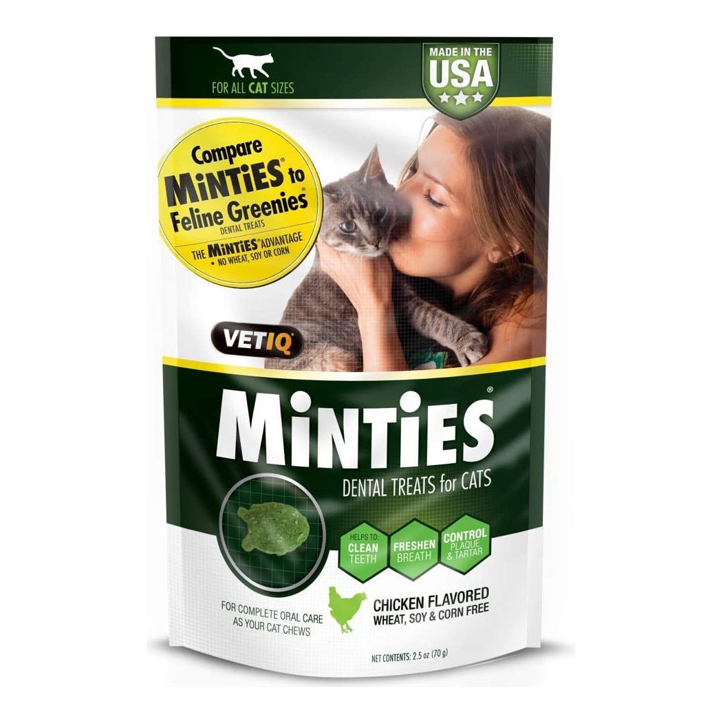 VETIQ: Chicken Minties Dental Cat Treats, 2.5 oz