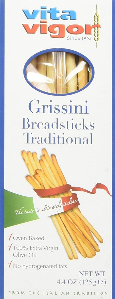 VITA VIGOR: Grissini Traditional Breadsticks, 4.4 oz