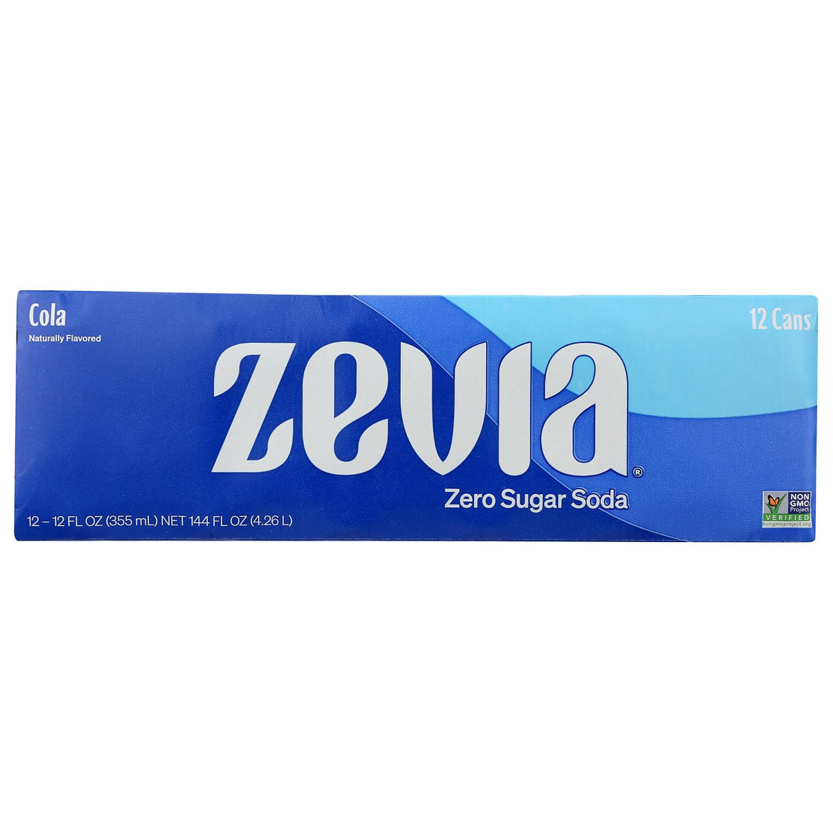 ZEVIA: Zero Calorie Cola Soda, 144 fo