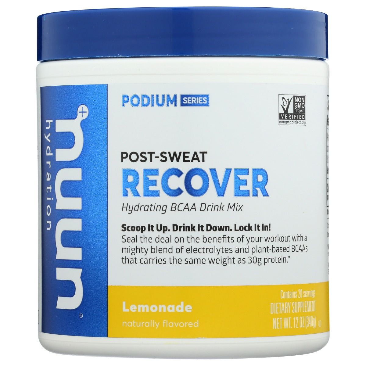NUUN: Recover Lemonade, 12 oz