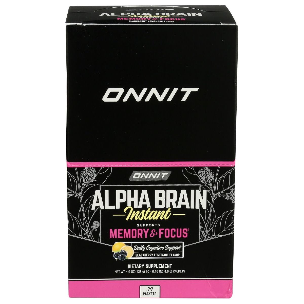 ONNIT: Brain 30Pkt Blackberry, 30 bx