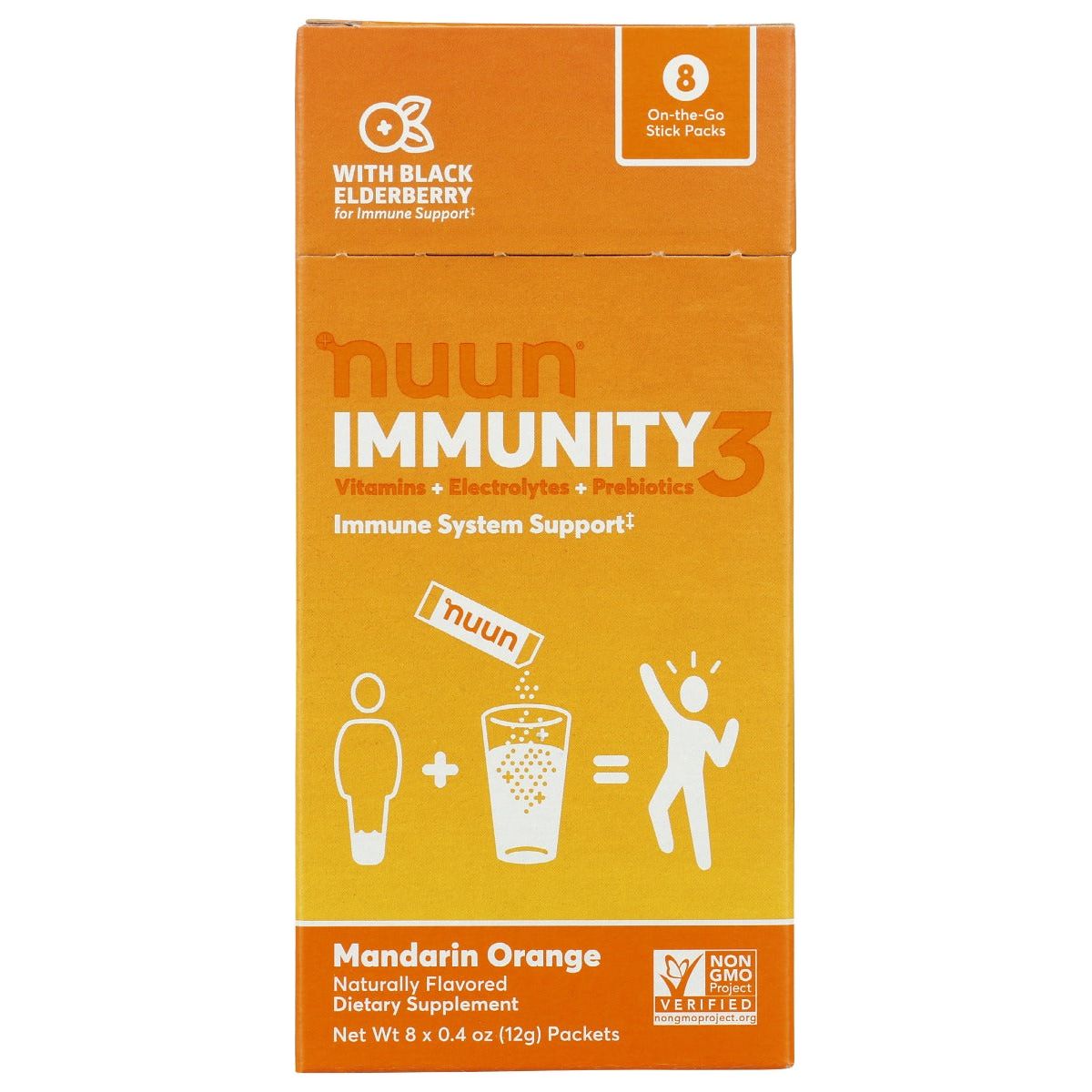 NUUN: Immunity 3 Pkt Orange, 8 pk