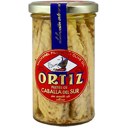 ORTIZ: Mackerel Fillet In Olive Oil, 14.46 oz