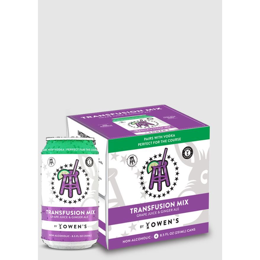 OWENS CRAFT MIXERS: Transfusion Mix 4 Count, 33.6 fo