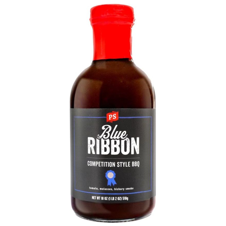 PS SEASONING: Blue Ribbon Competition Style Bbq Sauce, 18 oz