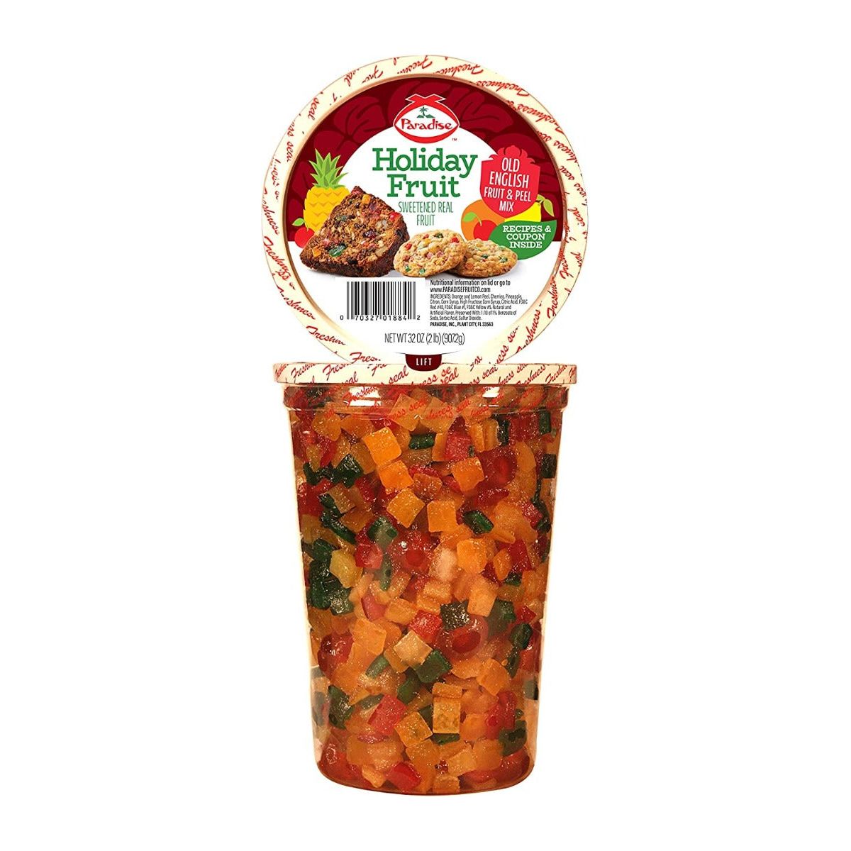 PARADISE: Old English Fruit And Peel Mix, 32 oz