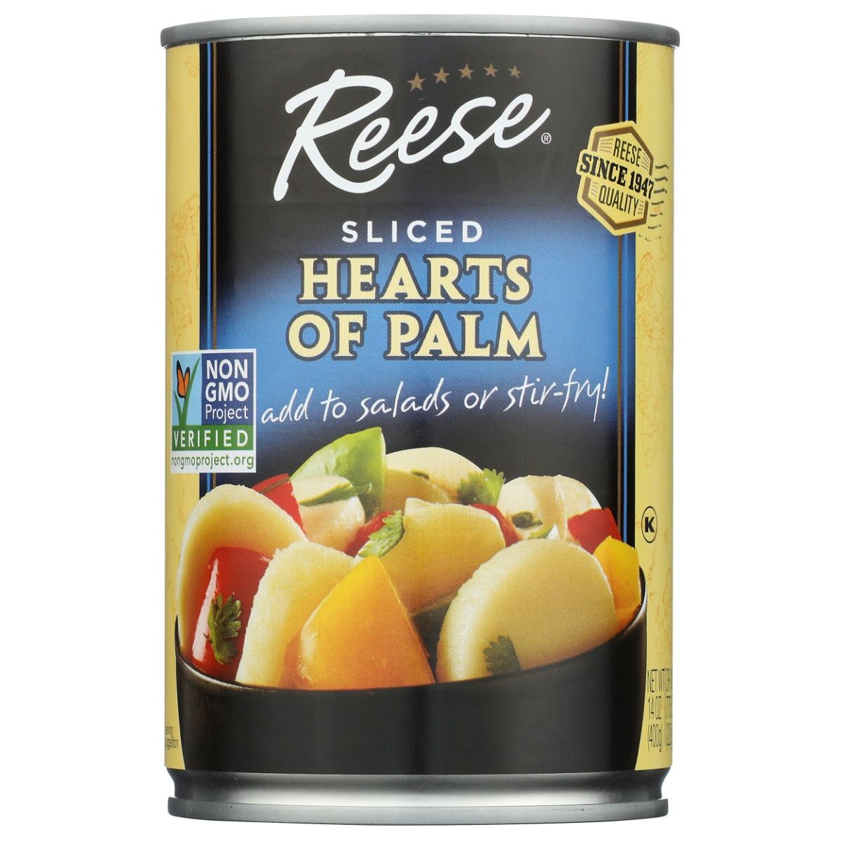 REESE: Sliced Hearts Of Palm, 14 oz