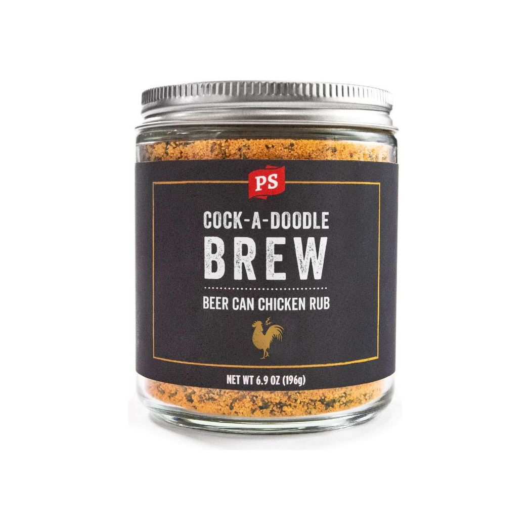 PS SEASONING: Cockadoodle Brew Rub, 6.9 oz