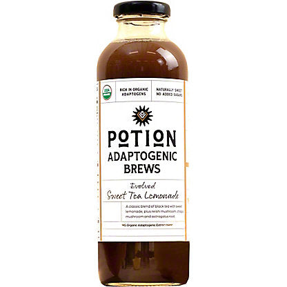 POTION ADAPTOGENIC BREWS: Sweet Tea Lemonade, 16 fo