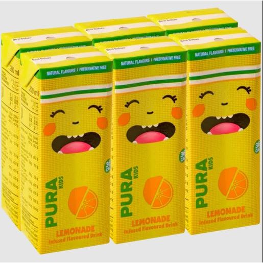 PURA KIDS: Lemonade Water, 40.56 fo