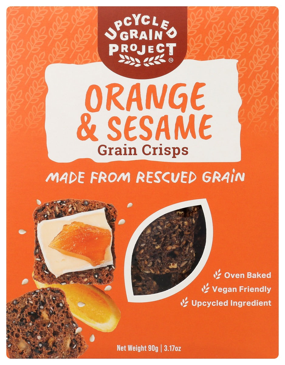 RUTHERFORD & MEYER: Orange Sesame Grain Crisps, 3.1 oz