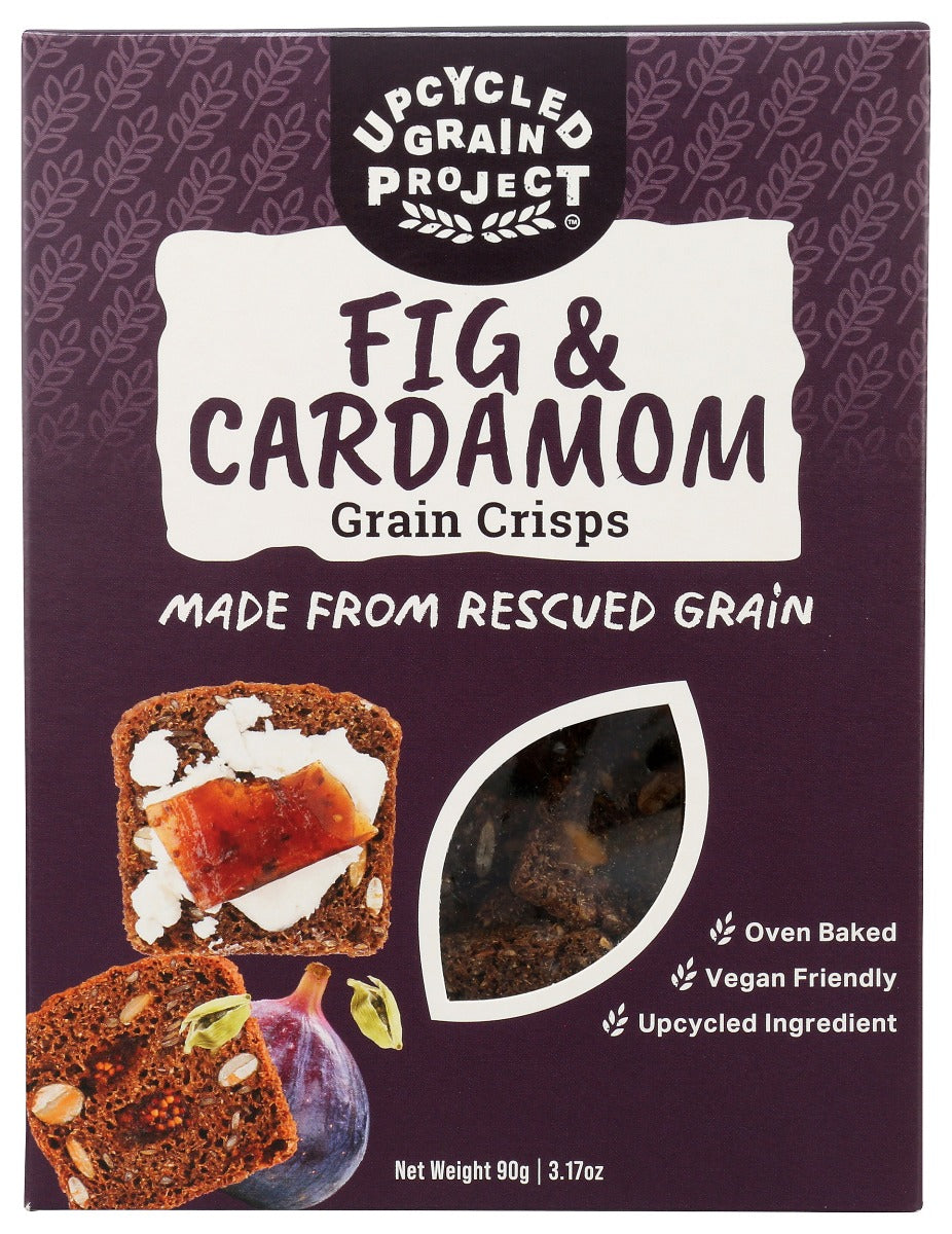 RUTHERFORD & MEYER: Fig and Cardamom Grain Crisps, 3.1 oz