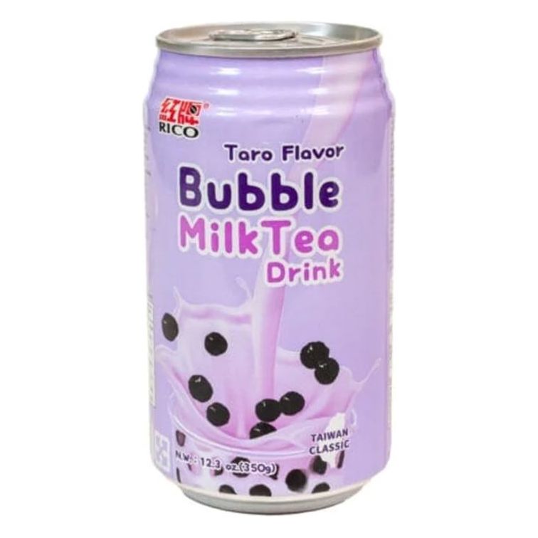 RICO: Bubble Milk Tea Taro Flavor, 12.3 fo