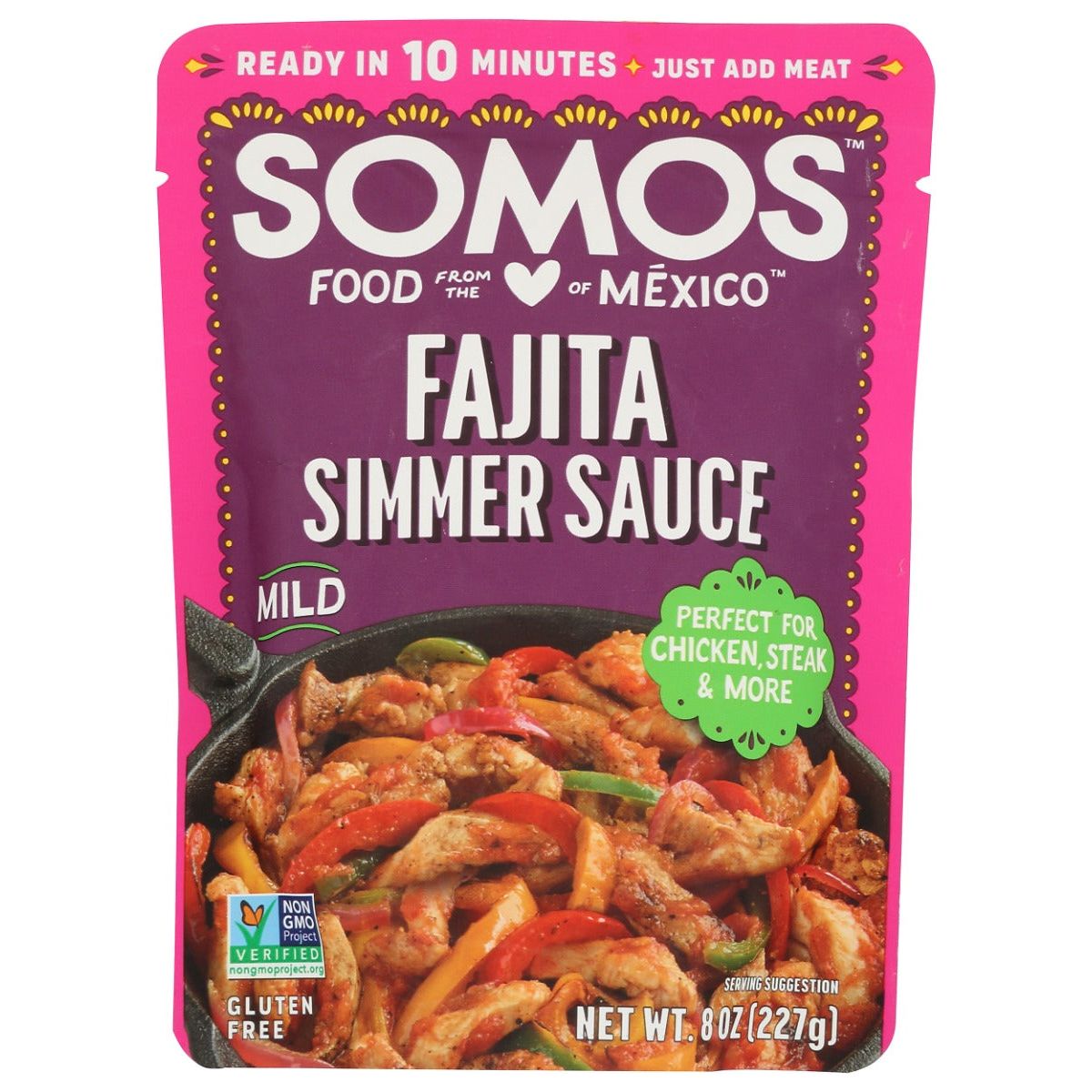 SOMOS: Fajita Simmer Sauce, 8 oz