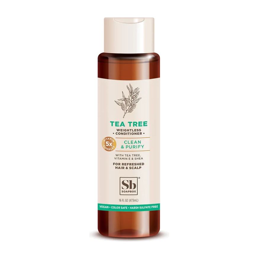 SOAPBOX: Tea Tree Clean and Purify Conditioner, 16 fo