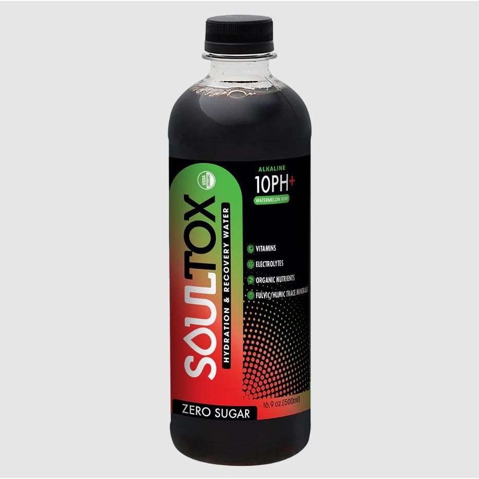 SOULTOX: Watermelon Kiwi Water, 16.9 fo