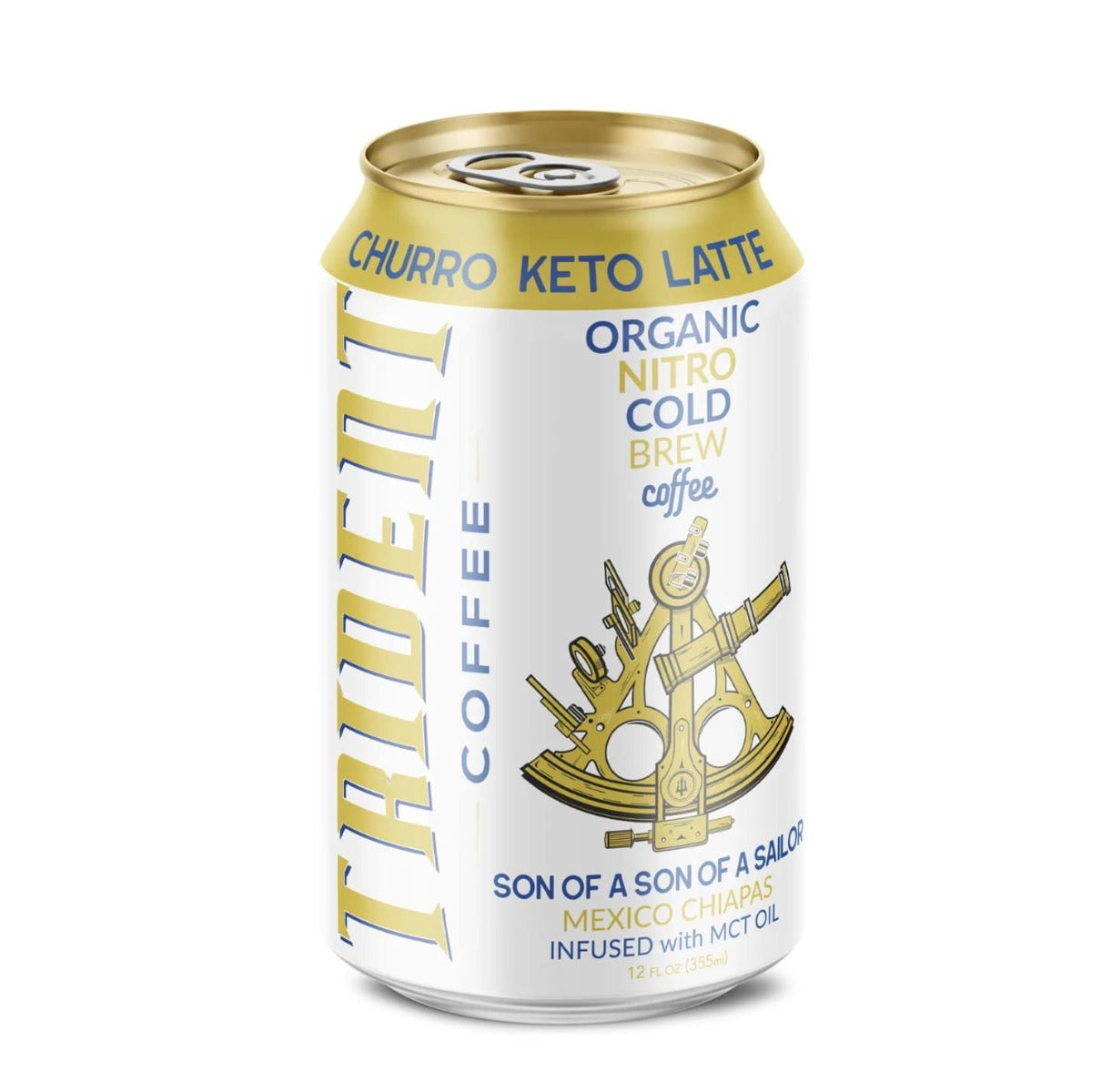 TRIDENT COFFEE: Coffee Rtd Cldbrw Churro, 12 fo