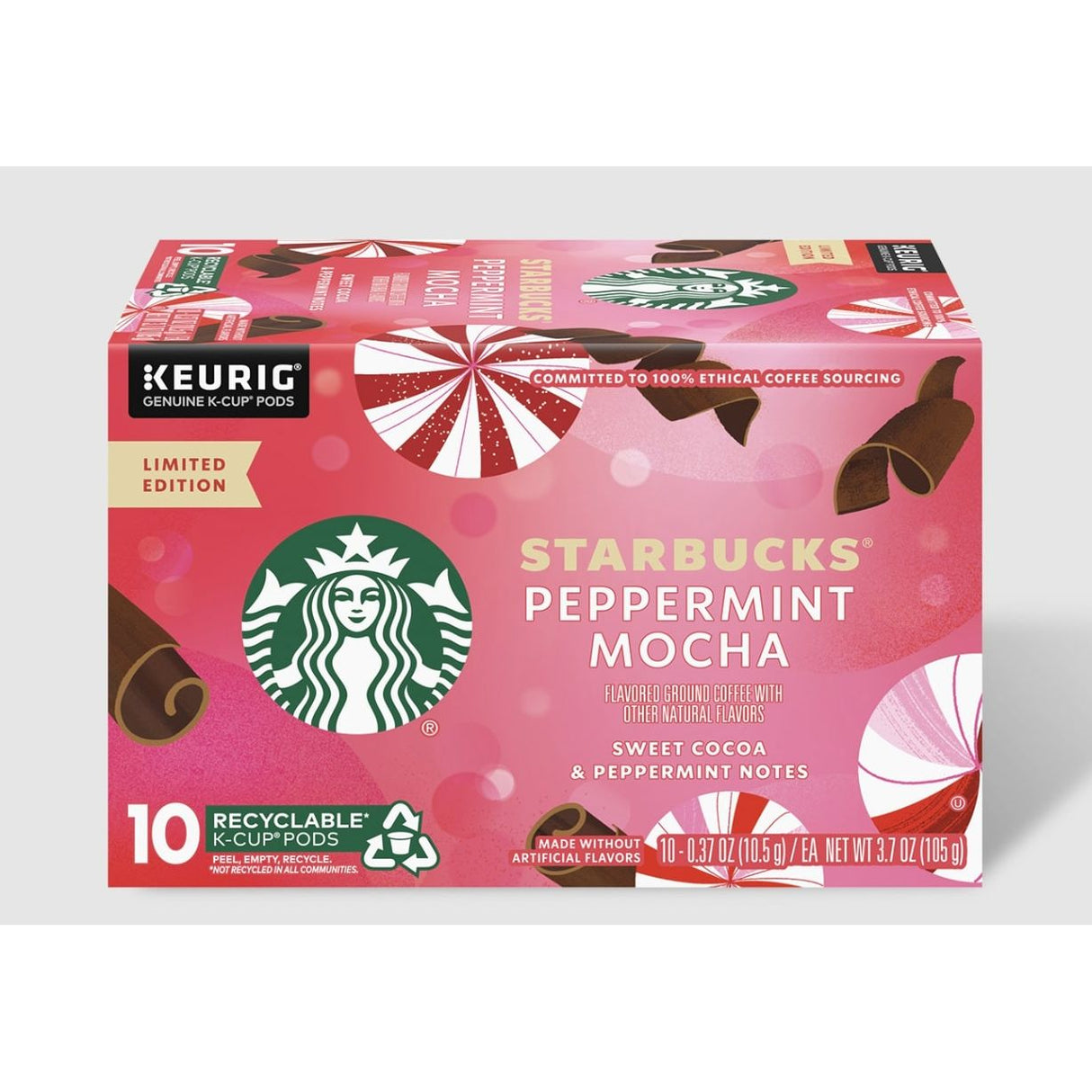 STARBUCKS: Coffee Pprmnt Mocha Kcup, 10 ea