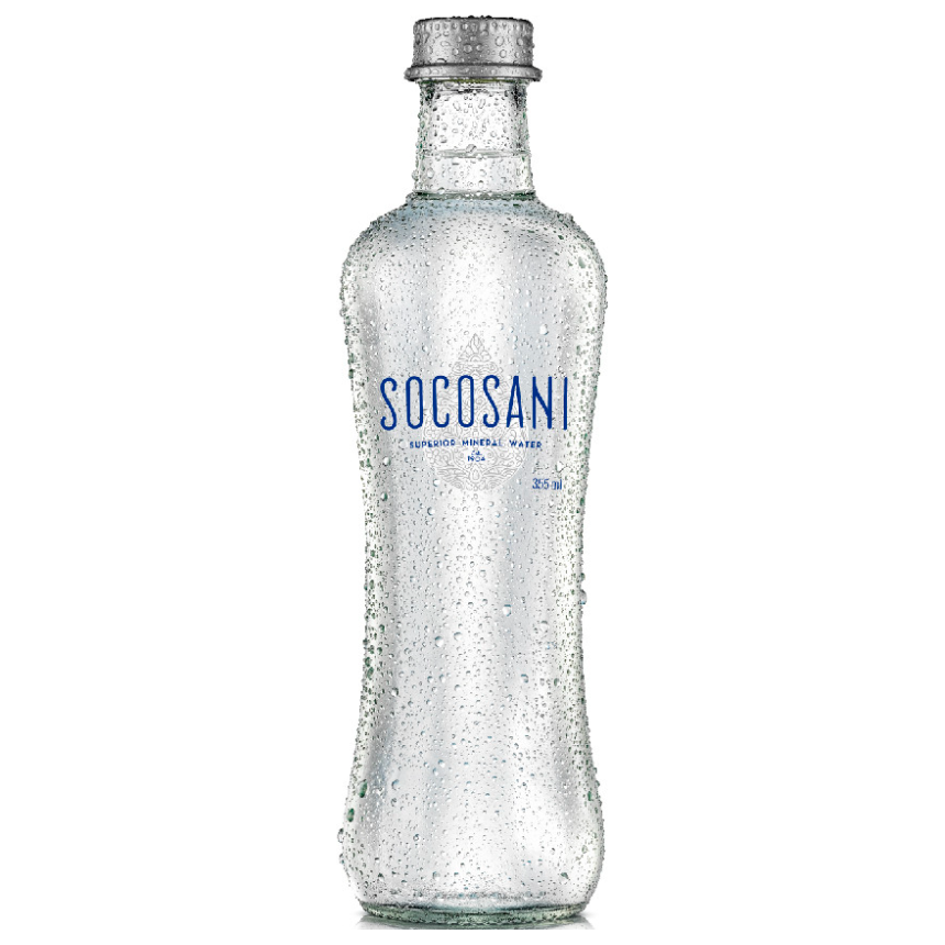 SOCOSANI: Water Still Mineral Glass, 12 FO