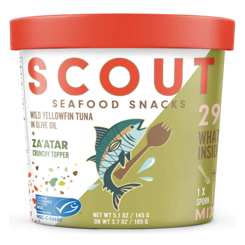 SCOUT: Tuna Zaatar Snack Kit, 5.1 oz