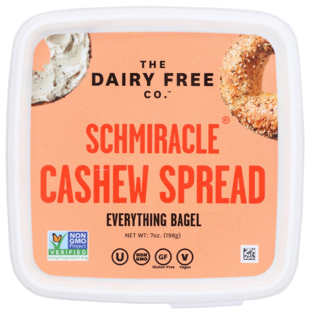 THE DAIRY FREE CO: Schmiracle Cashew Spread, 7 oz