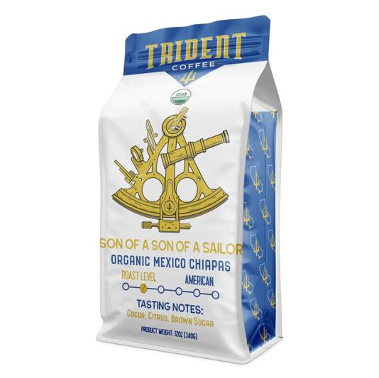 TRIDENT COFFEE: Son Of A Son Of A Sailor, 12 oz