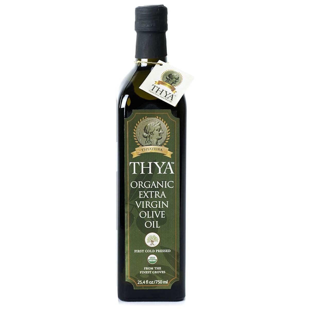 THYA: Organic Extra Virgin Olive Oil, 25.4 fo