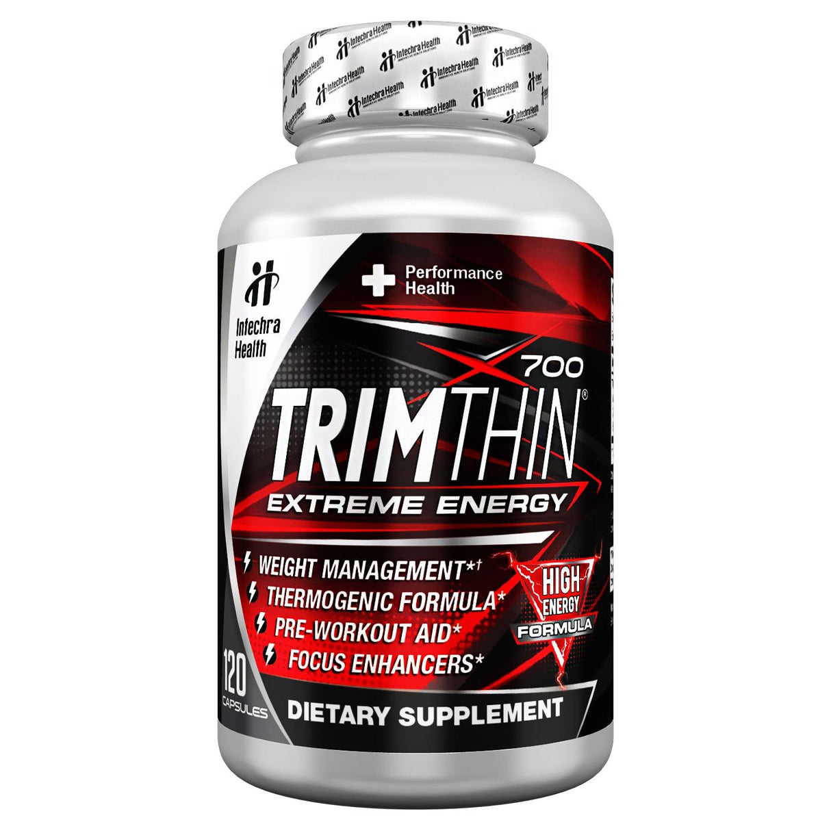 TRIMTHIN X700 Diet Pills - Pre-Workout Formula - 120 Tablets