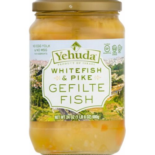 YEHUDA: Fish White Pike Gefilte, 24 oz