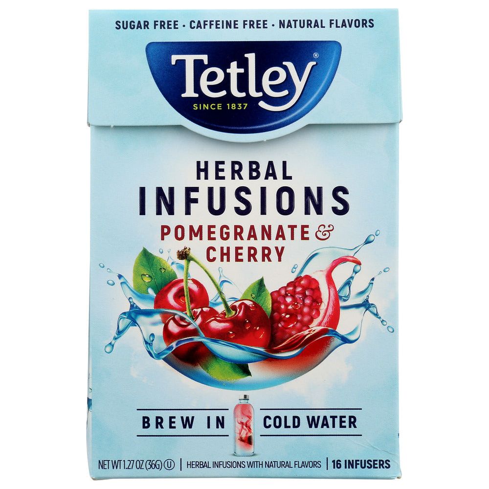 TETLEY: Tea Pomegranate Cherry, 16 ea