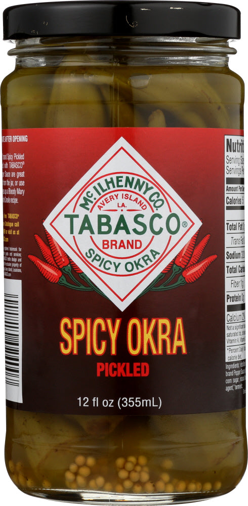 TABASCO: Pickled Spicy Okra, 12 oz