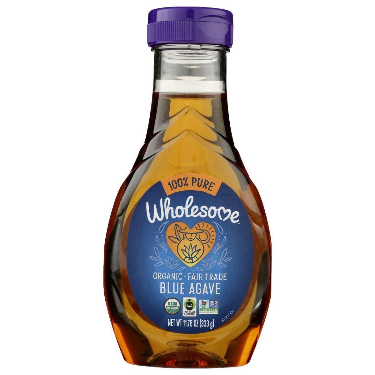 WHOLESOME SWEETENERS: Organic Blue Agave, 11.75 oz