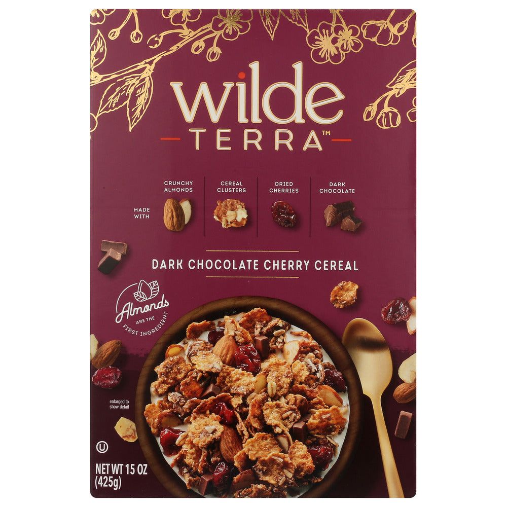 WILDE TERRA: Dark Chocolate Cherry Cereal, 15 oz