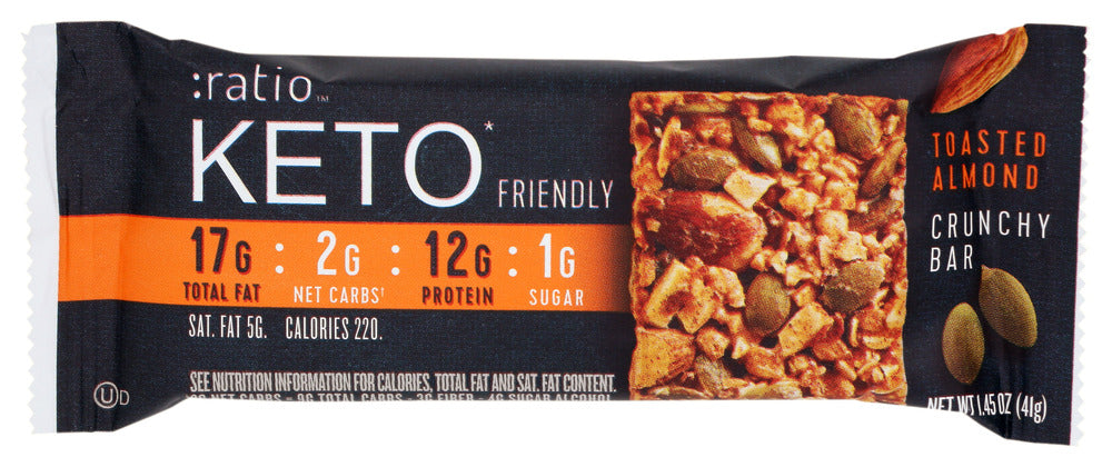 RATIO: Bar Toasted Almond, 1.45 oz