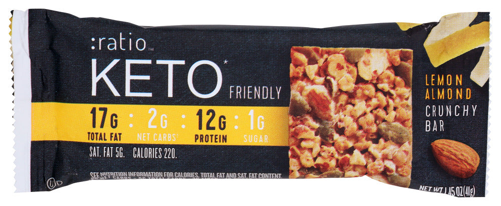 RATIO: Bar Lemon Almond, 1.45 oz