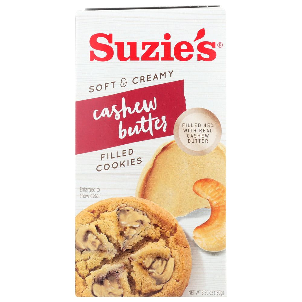 SUZIES: Cashew Butter Filled Cookies, 5.29 oz