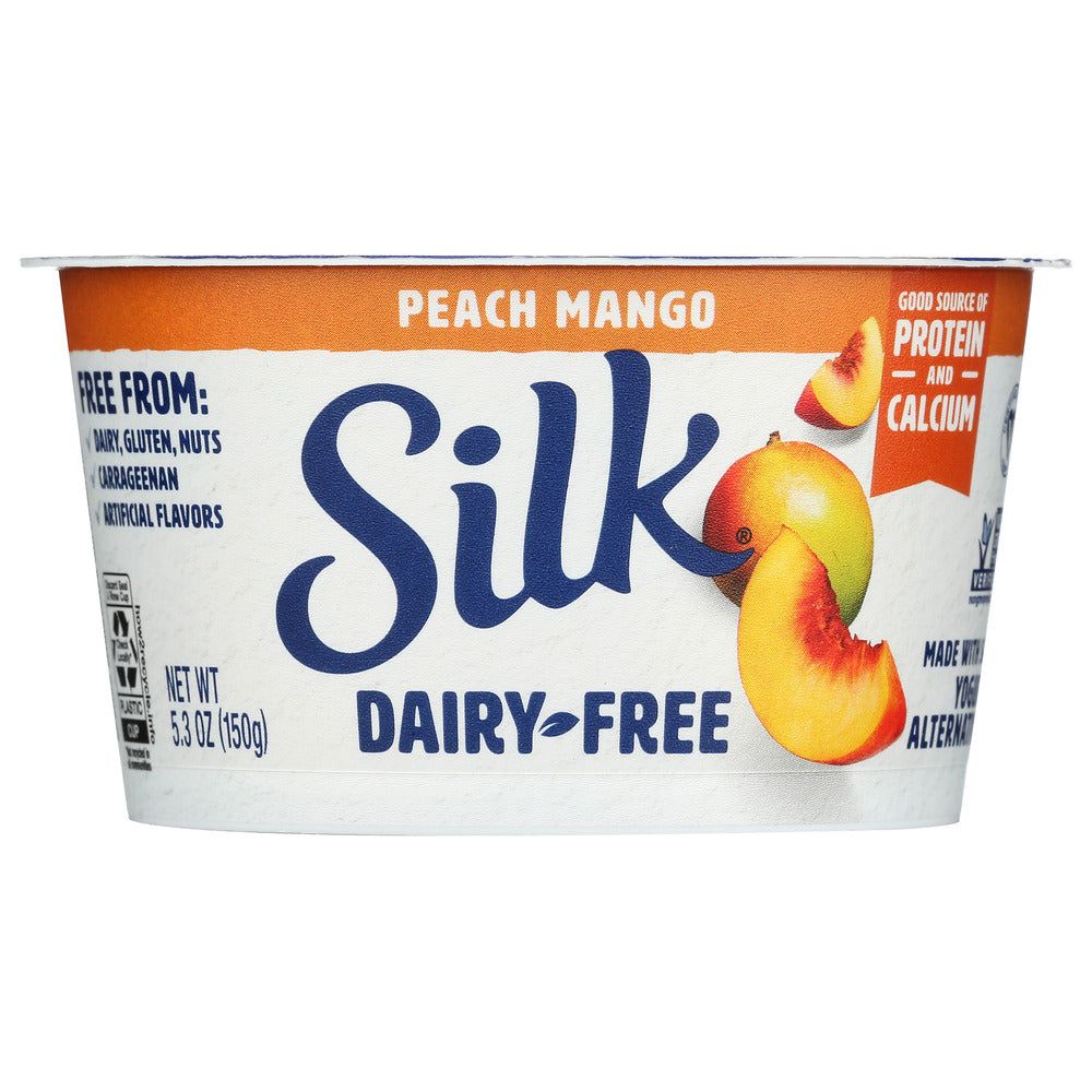 SILK: Yogurt Alternative Dairy-Free Peach & Mango 5.3 oz